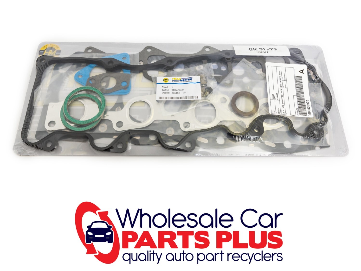 VRS HEAD GASKET KIT SUITS TOYOTA HILUX HIACE 5L