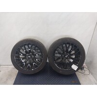 Ford Mustang Fm Gt - Set Of 4 Genuine Multi Spoke Wheels With Kumho Ecsta Ps71 Tyres - See Description