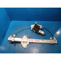Hyundai Accent Rb Right Rear Door Regulator And Motor Assembly