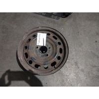 Mazda 3 Bk-Bl, 15 X 6 Inch Steel Wheel