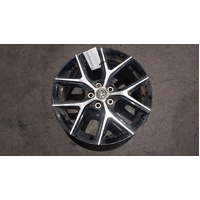 Toyota Rav4  Xa40, 18 X 7.5 Inch Black Alloy Wheel