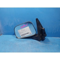 Toyota Hilux Left Manual Black Door Mirror