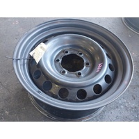 Toyota Hilux, 17 X 7.5 Inch Black  Steel Wheel