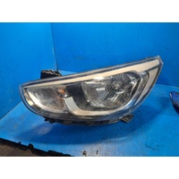 Hyundai Accent Left Headlamp