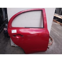 Nissan Micra K13, Right Rear Door Sliding