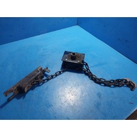 Isuzu Mu-X Spare 2Nd Gen, Wheel Winch