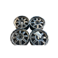Nissan Navara D40, Black Alloy Wheel Mag 09/05-08/15