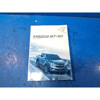 Mazda Bt50 Owners Handbook