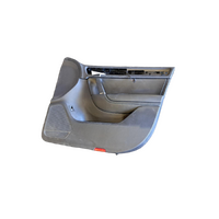 Volkswagen Touareg 7P Right Front Door Trim Leather Grey