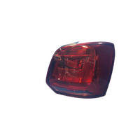 Volkswagen Polo 6R, Comfortline/Trendline, Red Insert Type Right Taillight